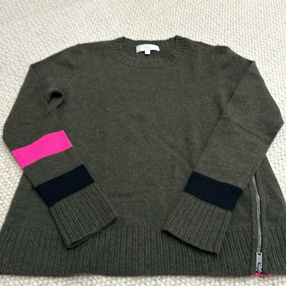 Lisa Todd Green XS Sweater